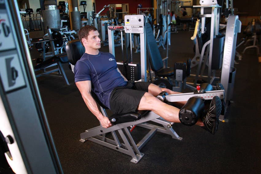 Leg Extensions end position