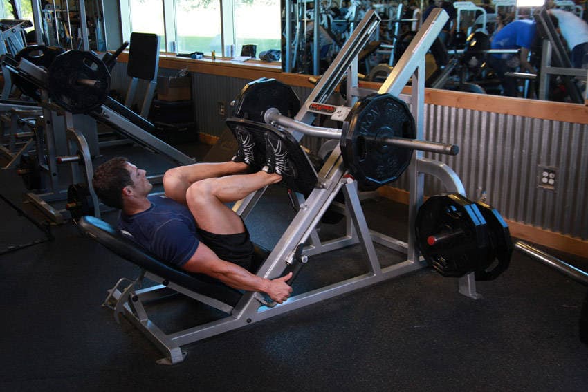 Leg Press end position