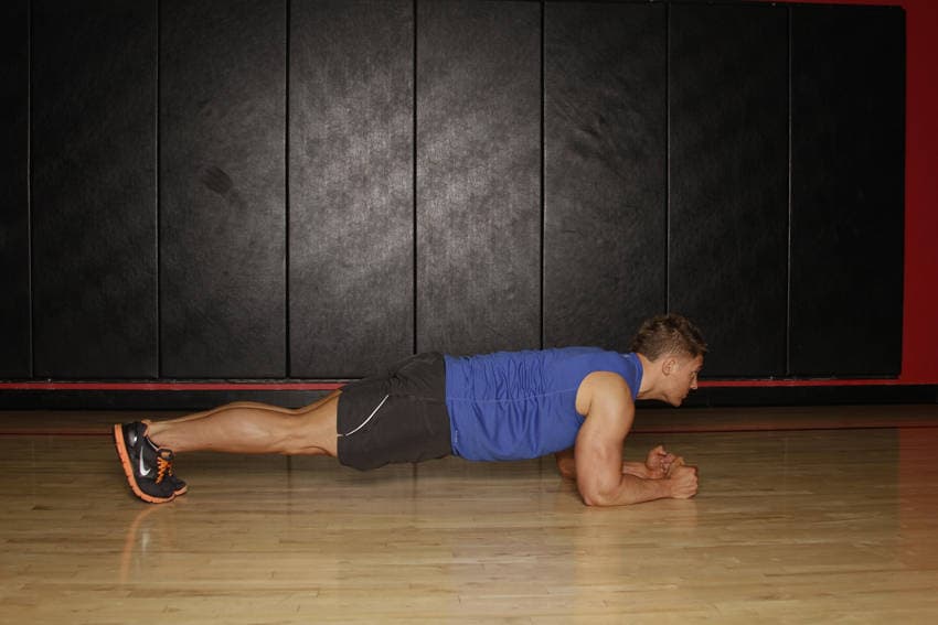 Elevated Plank end position