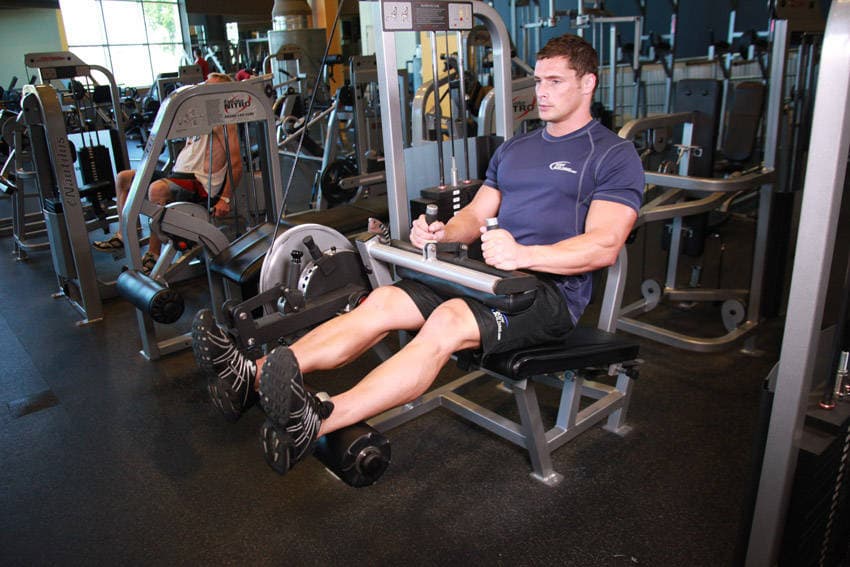 Seated Leg Curls start position